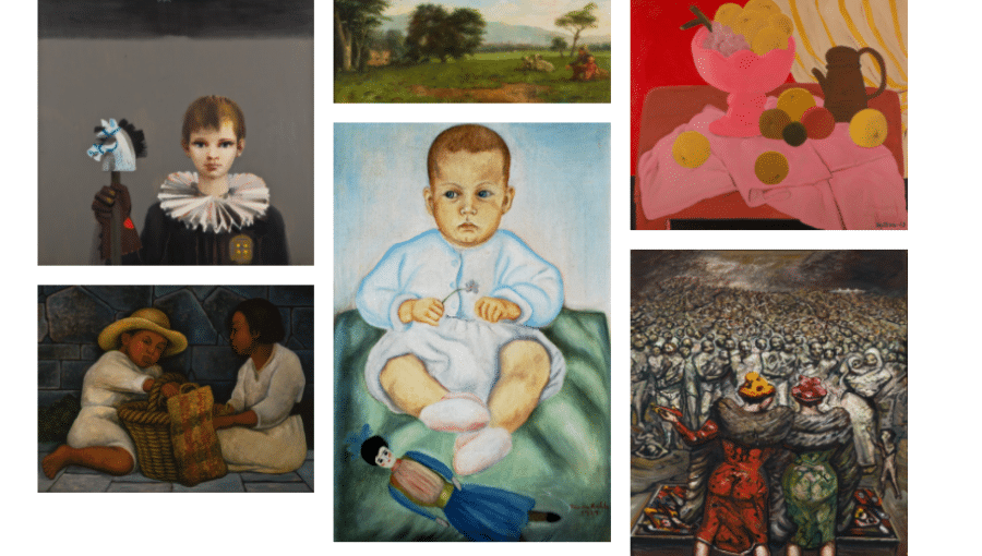 Piezas de arte colección SURA
